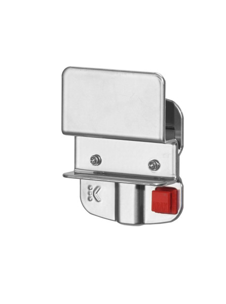 ABAX® Lagersichtkastenhalter 1-fach Für 1 Kasten der Kastengrößen 7 und 8 Alufarben