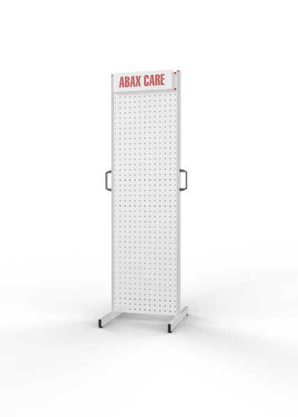 ABAX Care Station stationär einseitig RAL 7035/9010