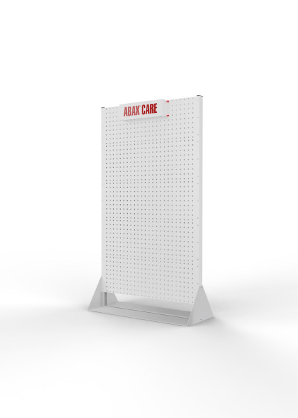 ABAX Care Point stationär doppelseitig RAL 7035/9010