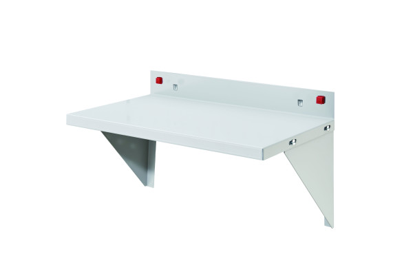 ABAX® Stahlboden /Ablage für Drucker lichtgrau B 435 x T 400 mm