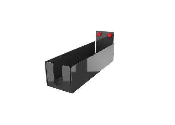 ABAX® Halter für 1 Abroller anthrazitgrau H 80 x B 80 x T 160 mm