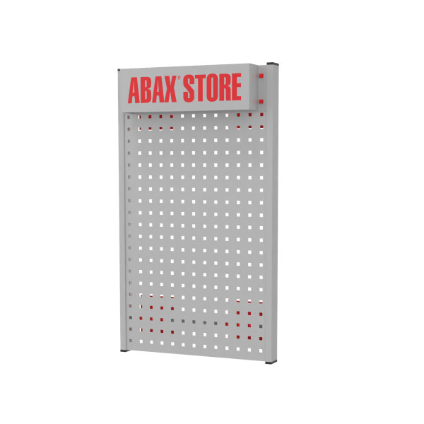 ABAX® Store Board Lochplatte Mod. 11 RAL 7035 unbestückt