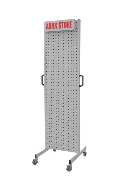 ABAX® Store Station mobil Mod. 3 RAL 7035/7035, unbestückt